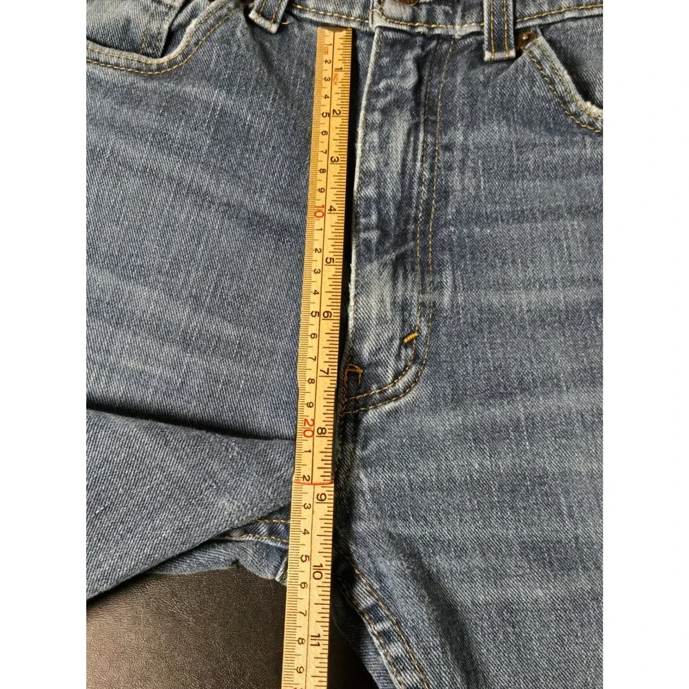 Levis 505 Regular Fit Jeans Mens 34x32 Blue Straight Leg Denim Pants 00505-1460